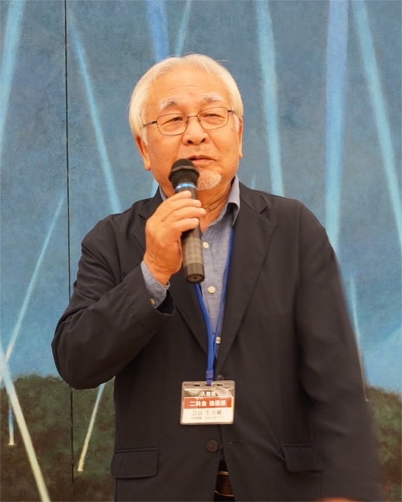 公益社団法人 二科会　理事長　生方純一写真